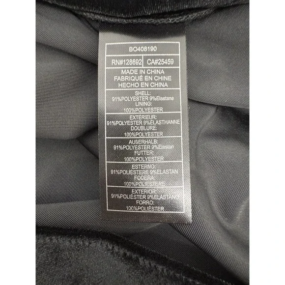 Steve Madden Black Velvet Lucille Luxury Midi Dress With Rosette XL #28 - Picture 9 of 10